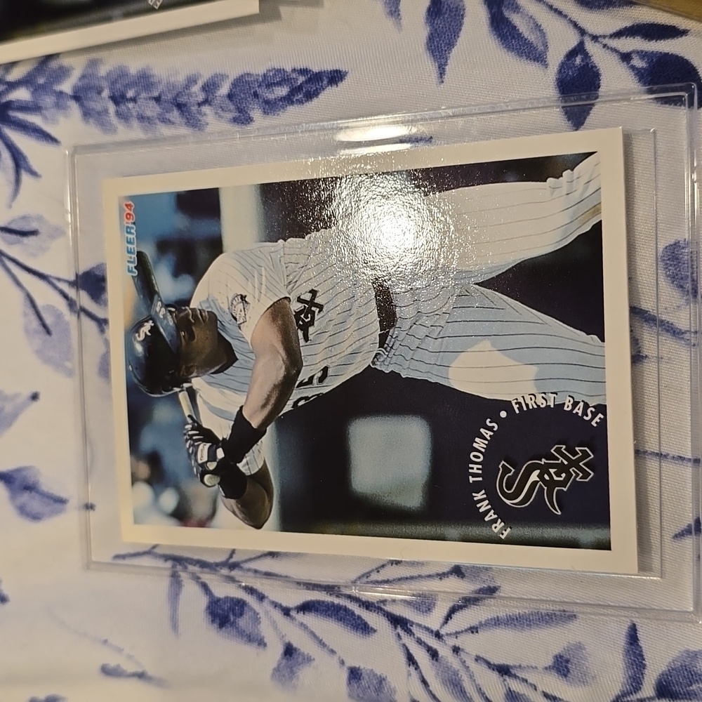 Mint fleer Frank Thomas 1994 baseball card